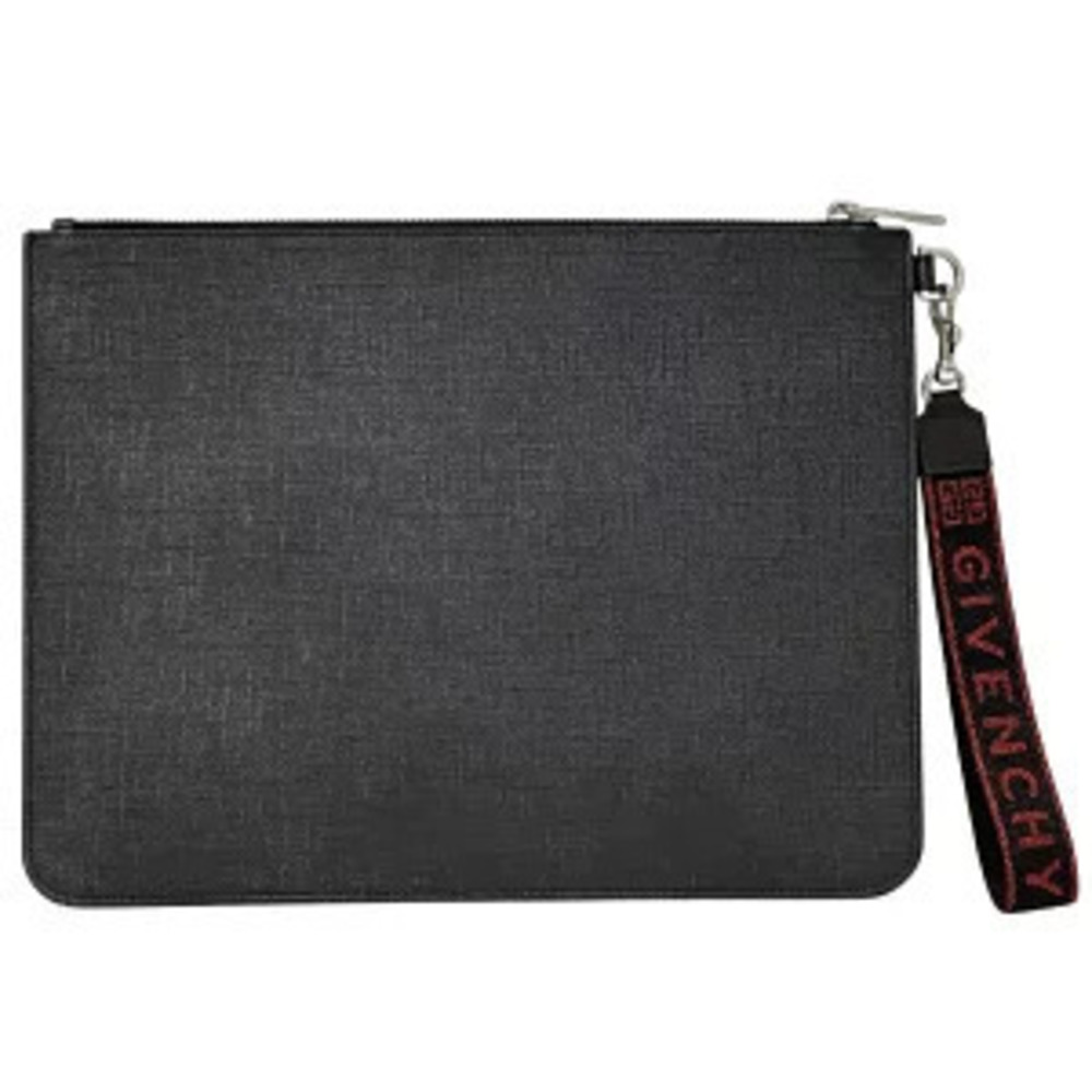 Givenchy Shoulder Strap Black Bag Red Clutch Clutch